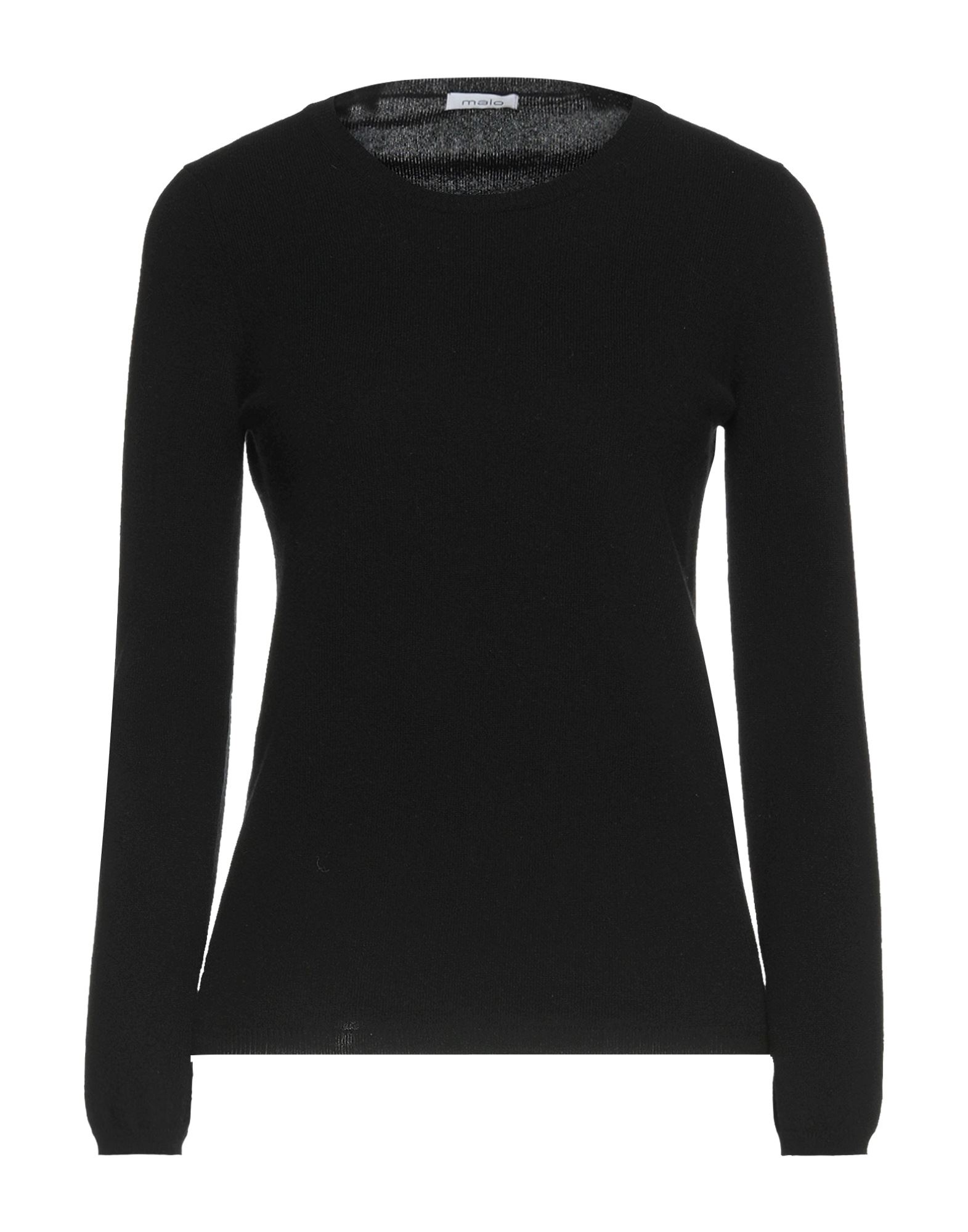 Malo Sweaters In Black