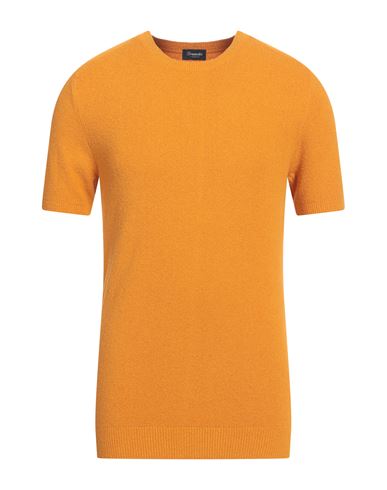 Drumohr Man Sweater Mandarin Size 42 Cotton, Polyamide