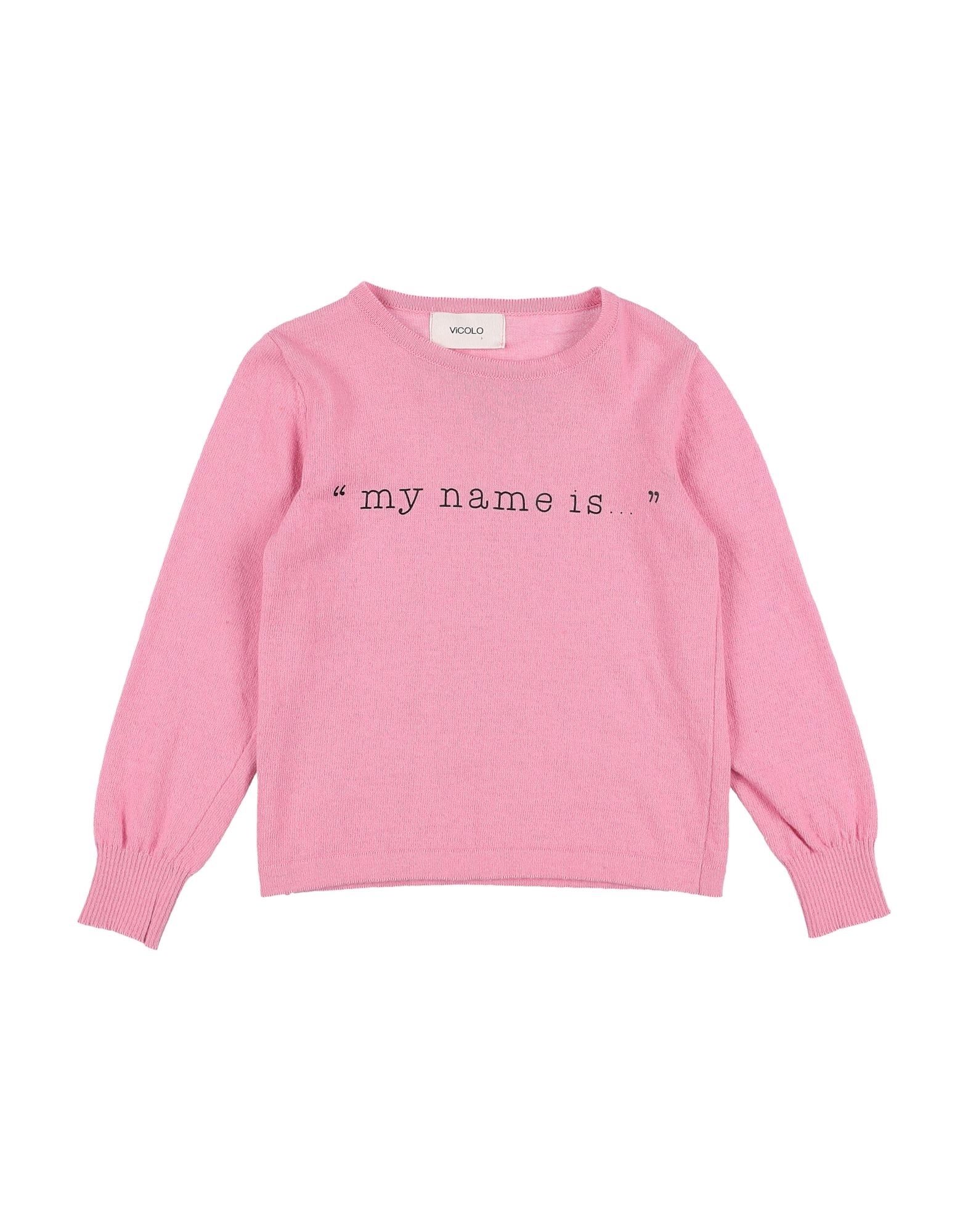 Vicolo Kids' Sweaters In Pink