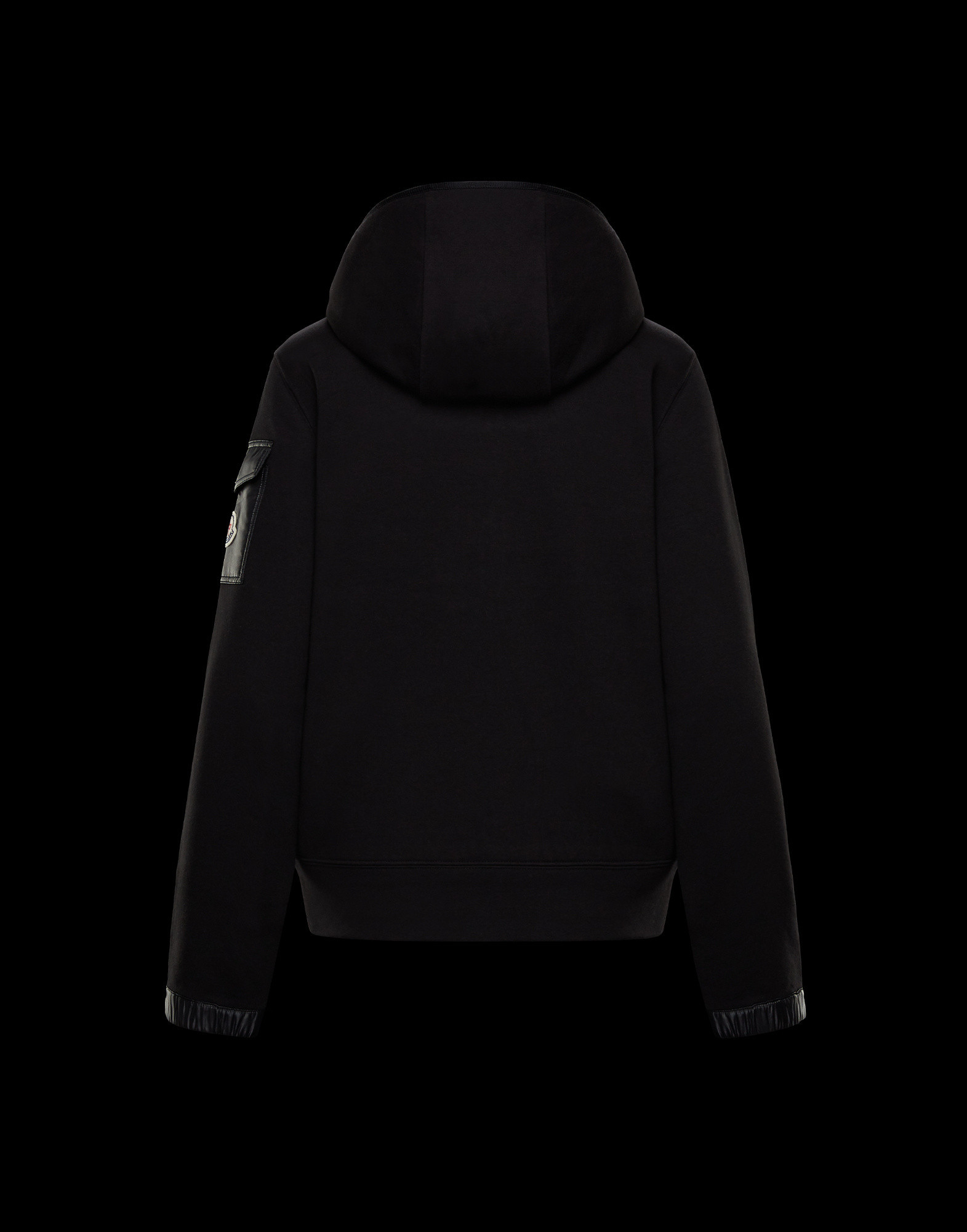 moncler zip up sweatshirt