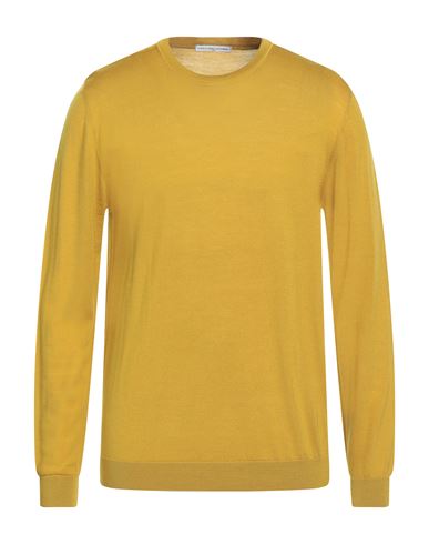 Grey Daniele Alessandrini Man Sweater Ocher Size 40 Cotton In Yellow