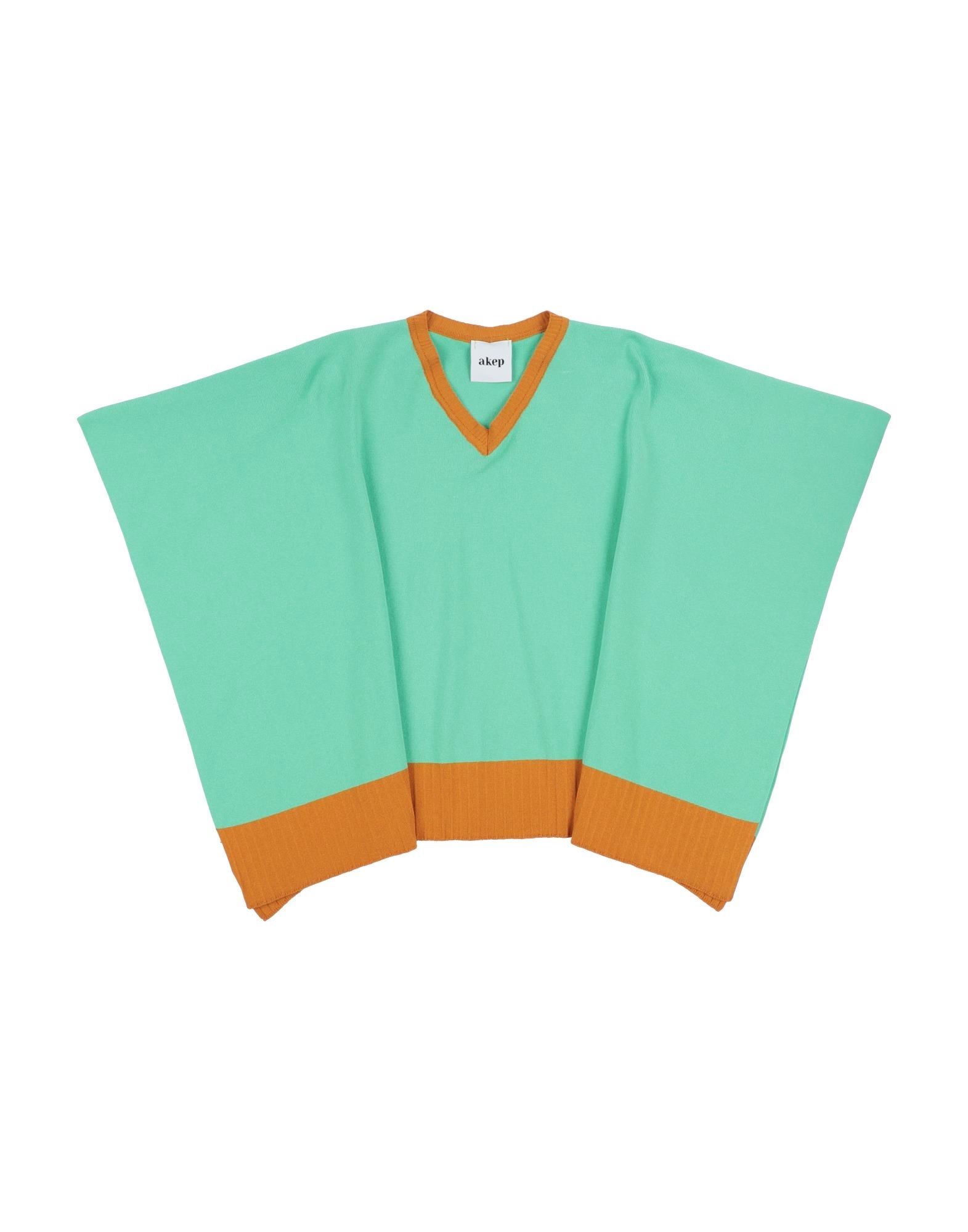 Akep Kids' Sweaters In Light Green