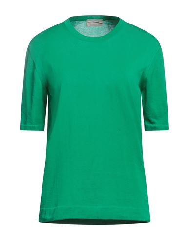 Drumohr Woman Sweater Green Size L Cotton