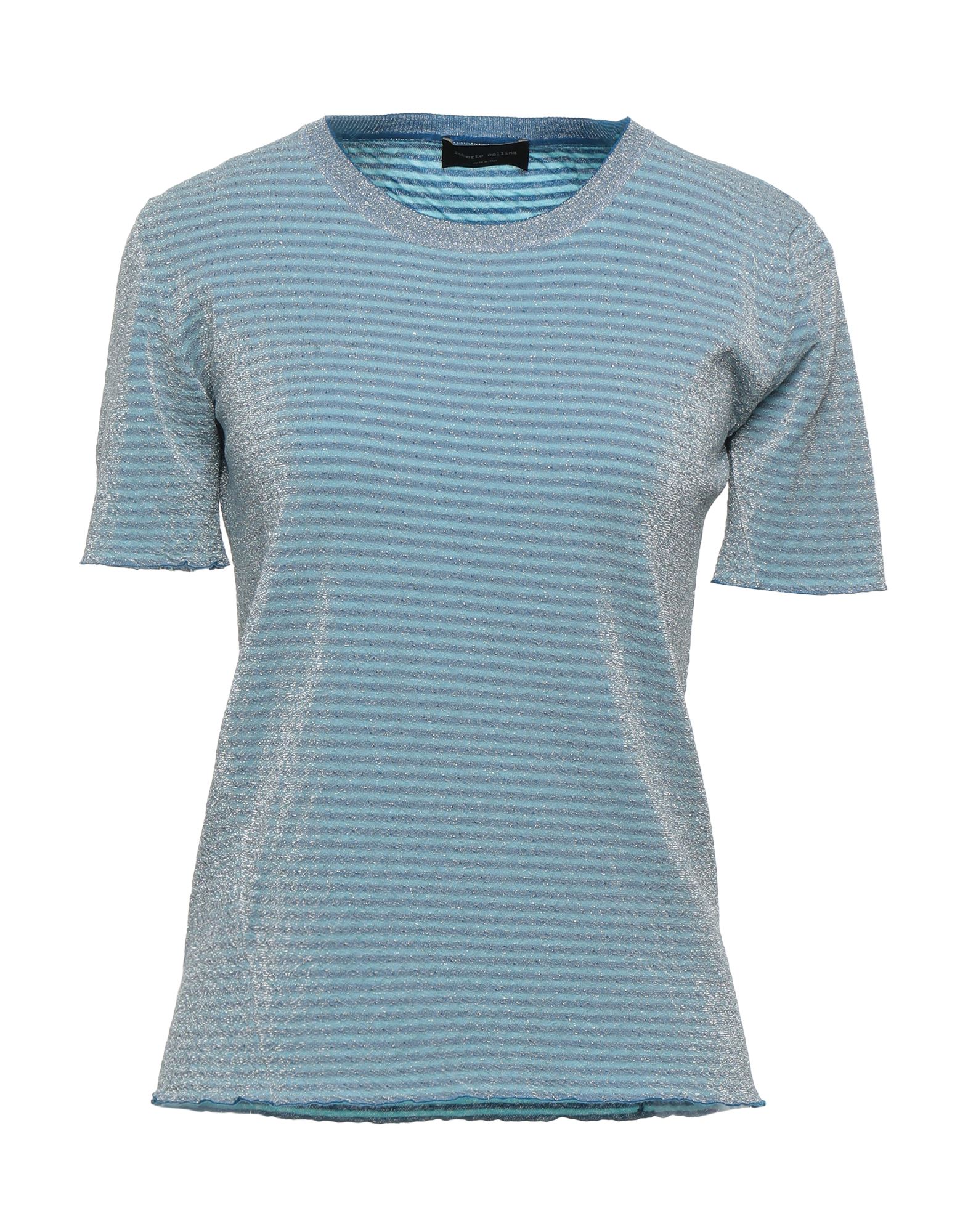 Roberto Collina Sweaters In Sky Blue