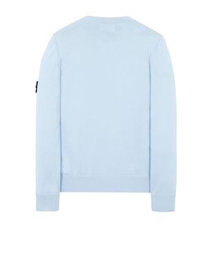 powder blue stone island jumper