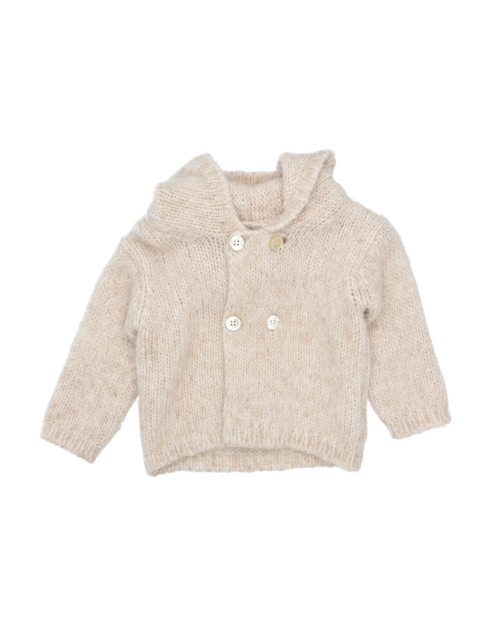 Babe And Tess Kids' Cardigans In Beige