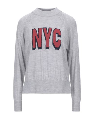 Rollkragenpullover Damen Grau S Damen