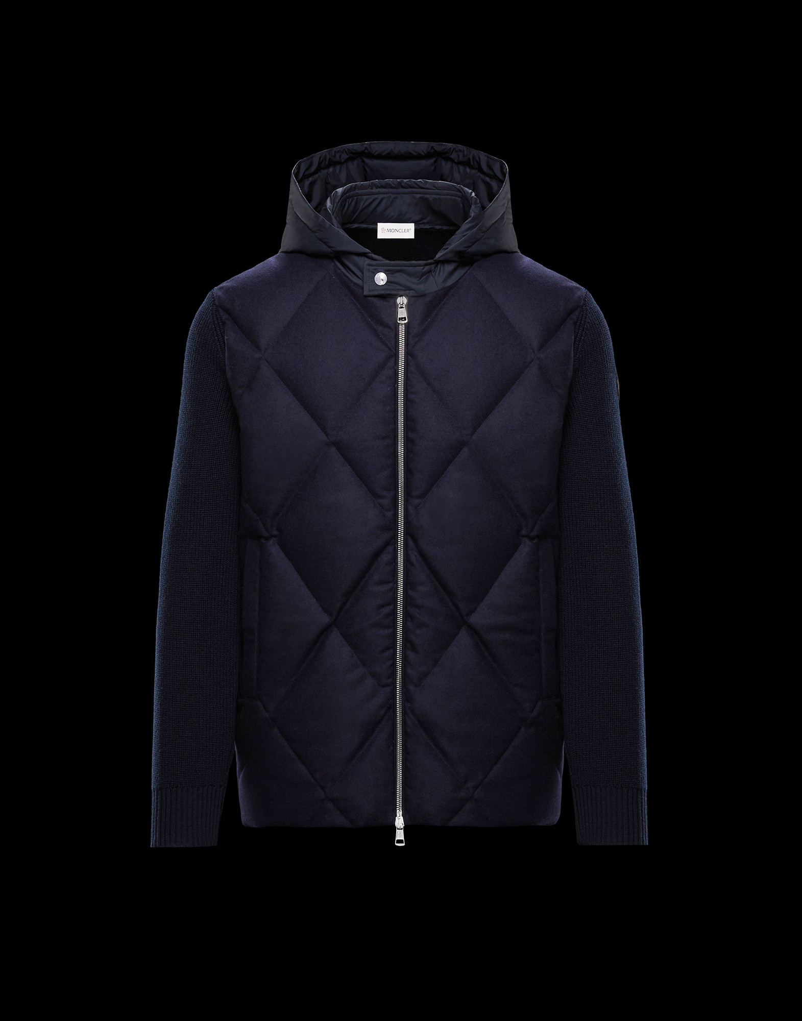 lined jumper moncler