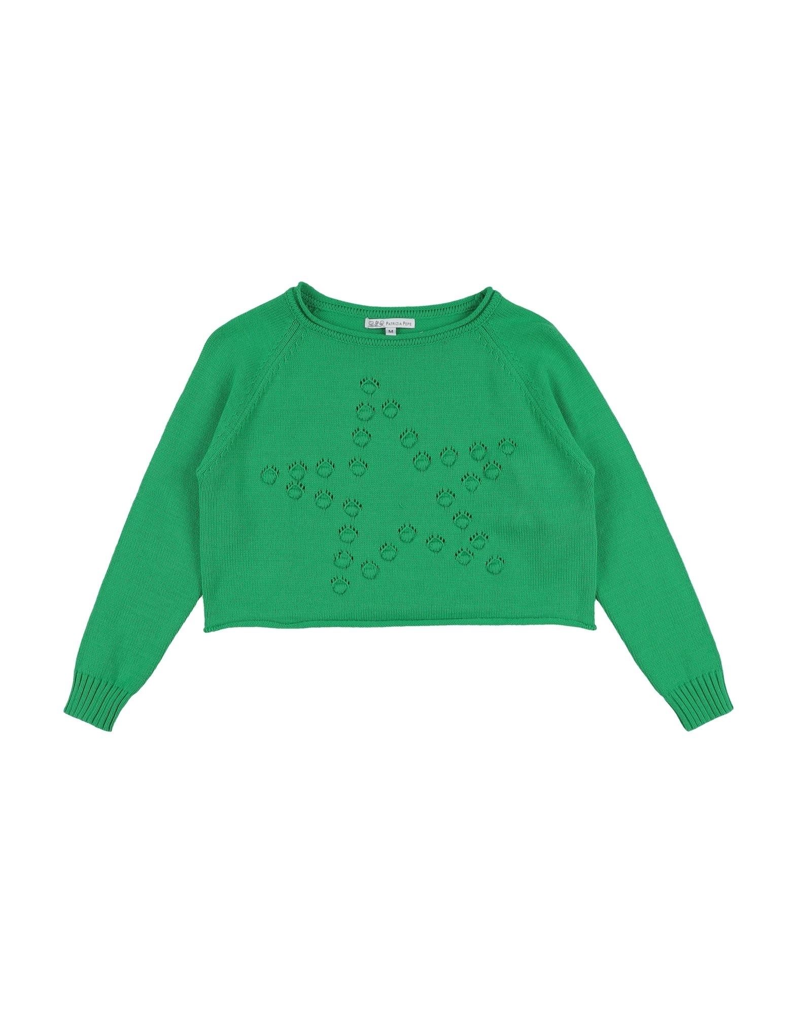 Patrizia Pepe Kids' Sweaters In Green