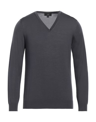 Shop Dunhill Man Sweater Grey Size Xl Wool