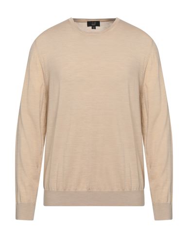 Dunhill Man Sweater Sand Size 3xl Wool In Beige