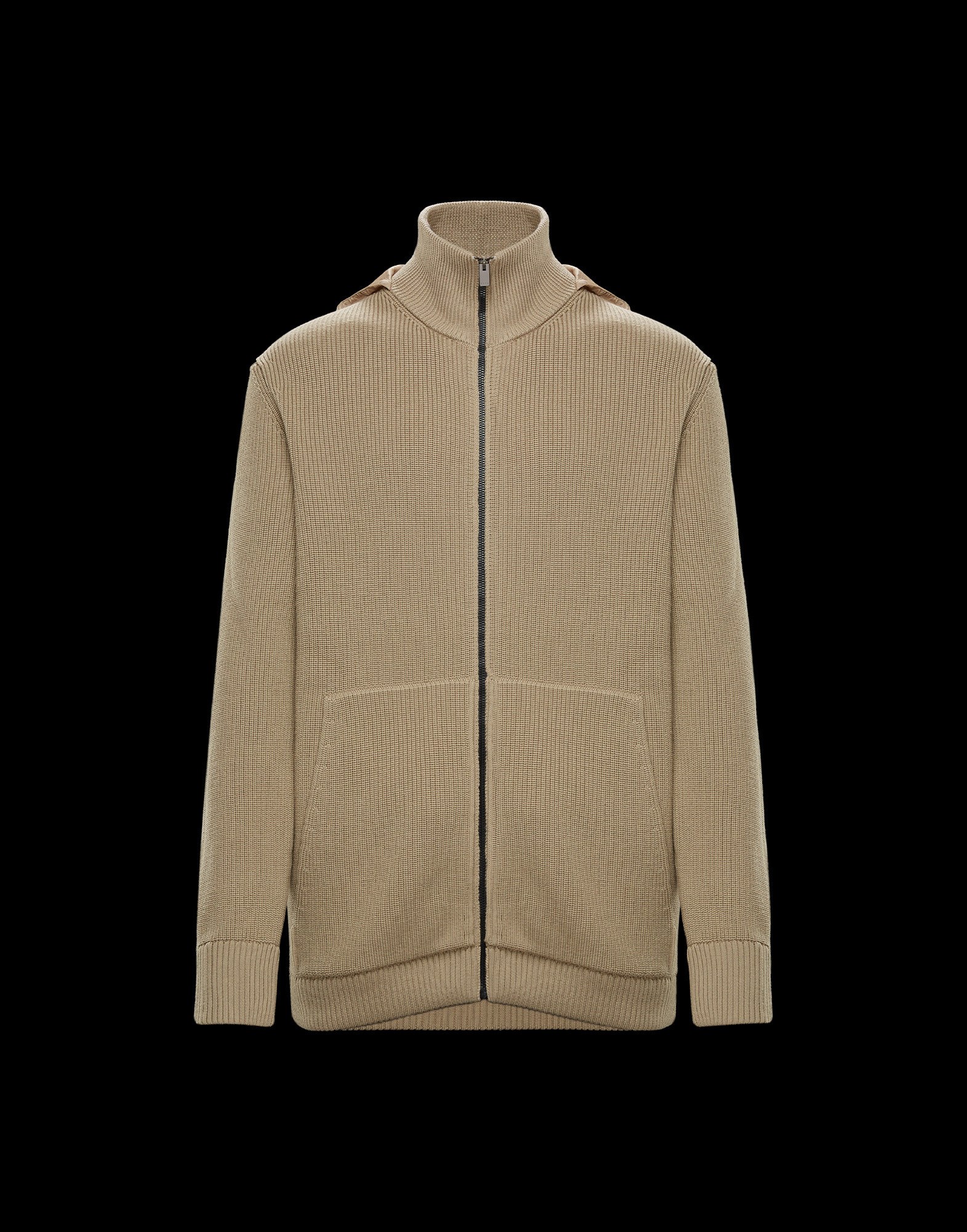 moncler zip cardigan