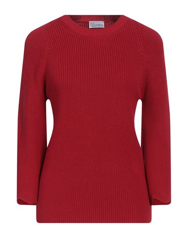 Red Valentino Woman Sweater Red Size M Cotton