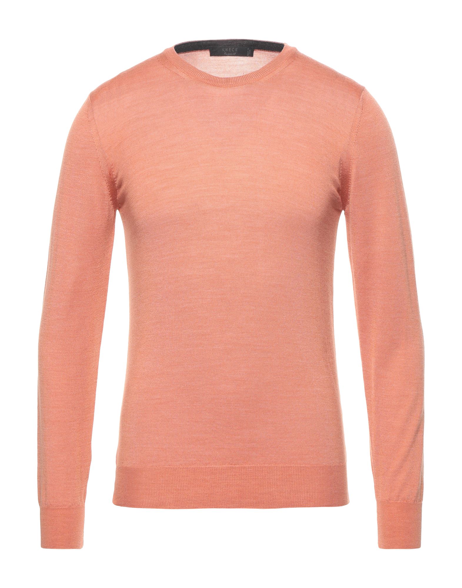 Vneck Sweaters In Pink
