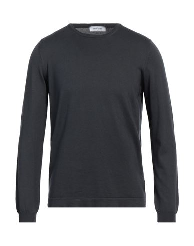 Gran Sasso Man Sweater Steel Grey Size 40 Cotton