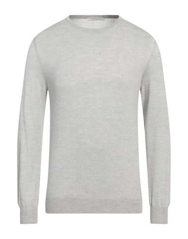 Boglioli Man Sweater Light Grey Size M Virgin Wool