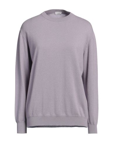Brunello Cucinelli Woman Sweater Lilac Size M Cashmere, Brass In Purple