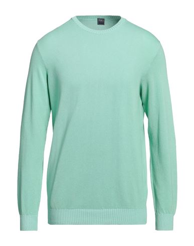 Fedeli Man Sweater Light Green Size 44 Supima