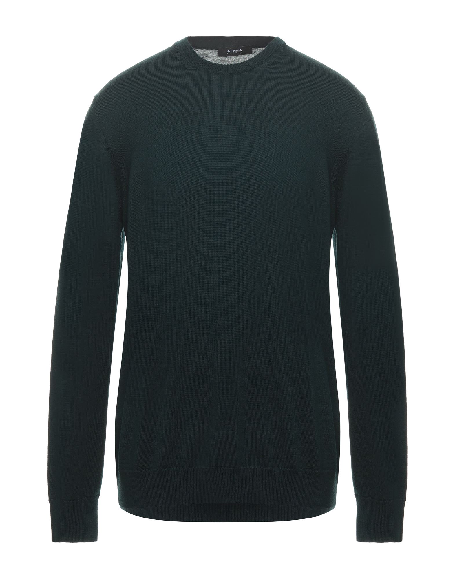 Alpha Studio Sweaters In Deep Jade