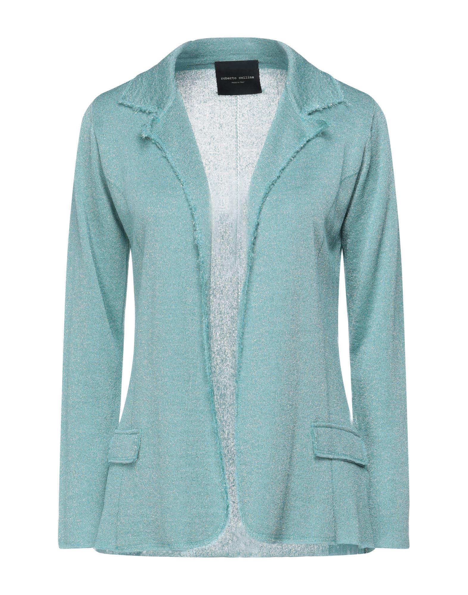 Roberto Collina Cardigans In Turquoise