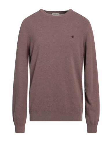 Brooksfield Man Sweater Pastel Pink Size 46 Wool, Polyamide