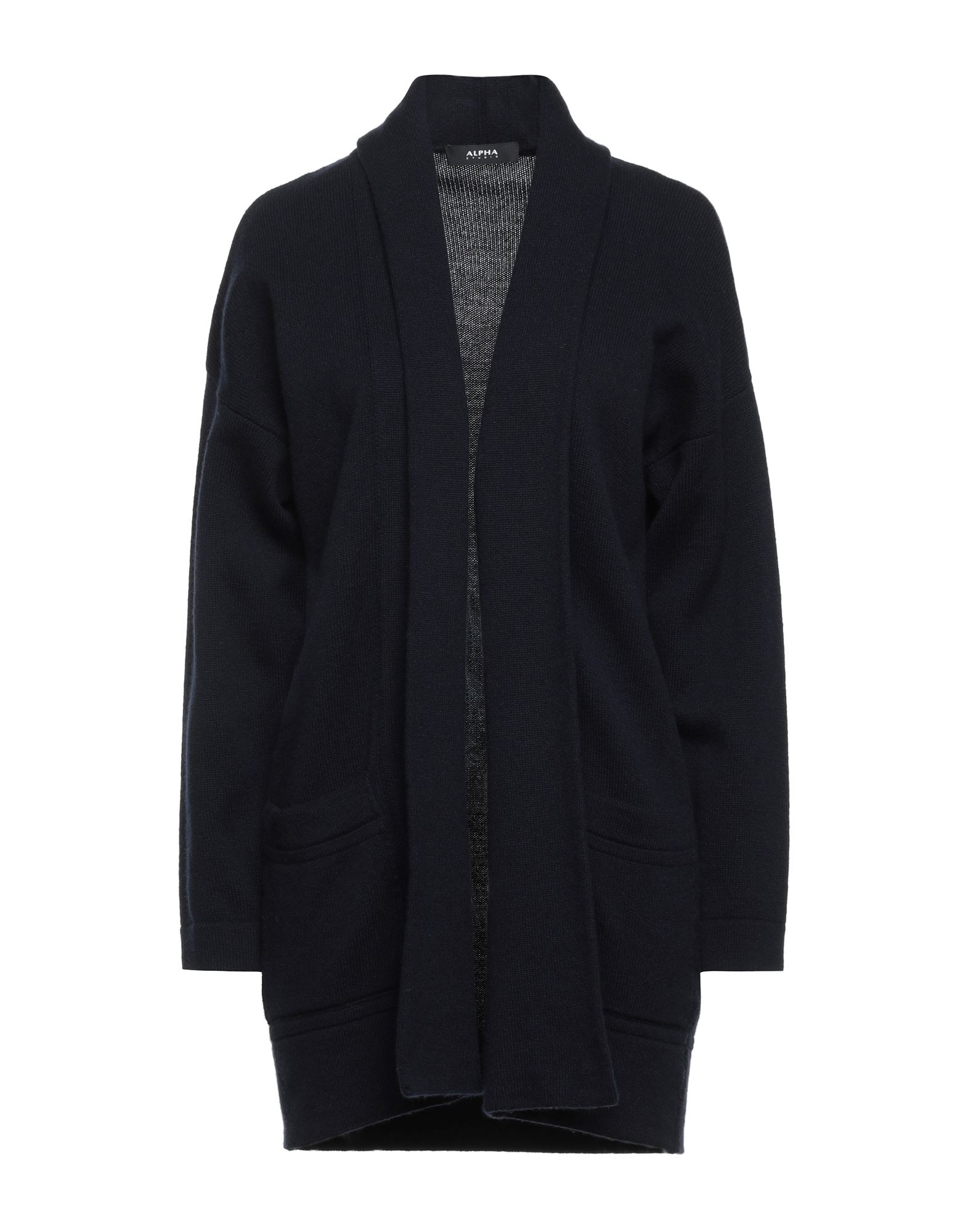 Alpha Studio Cardigans In Dark Blue