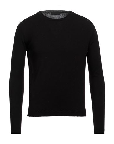 LUCQUES LUCQUES MAN SWEATER BLACK SIZE 36 WOOL