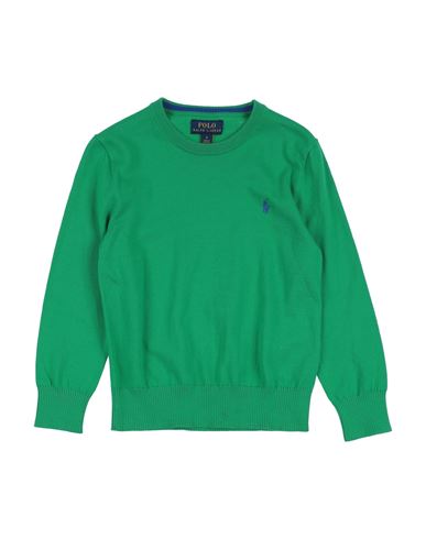 Polo Ralph Lauren Babies'  Toddler Boy Sweater Green Size 5 Cotton