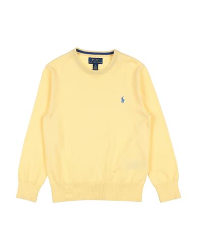 Polo Ralph Lauren Babies'  Toddler Boy Sweater Yellow Size 5 Cotton