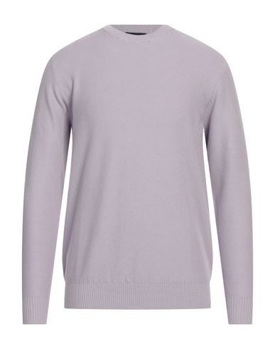 Drumohr Man Sweater Lilac Size 40 Cotton In Purple