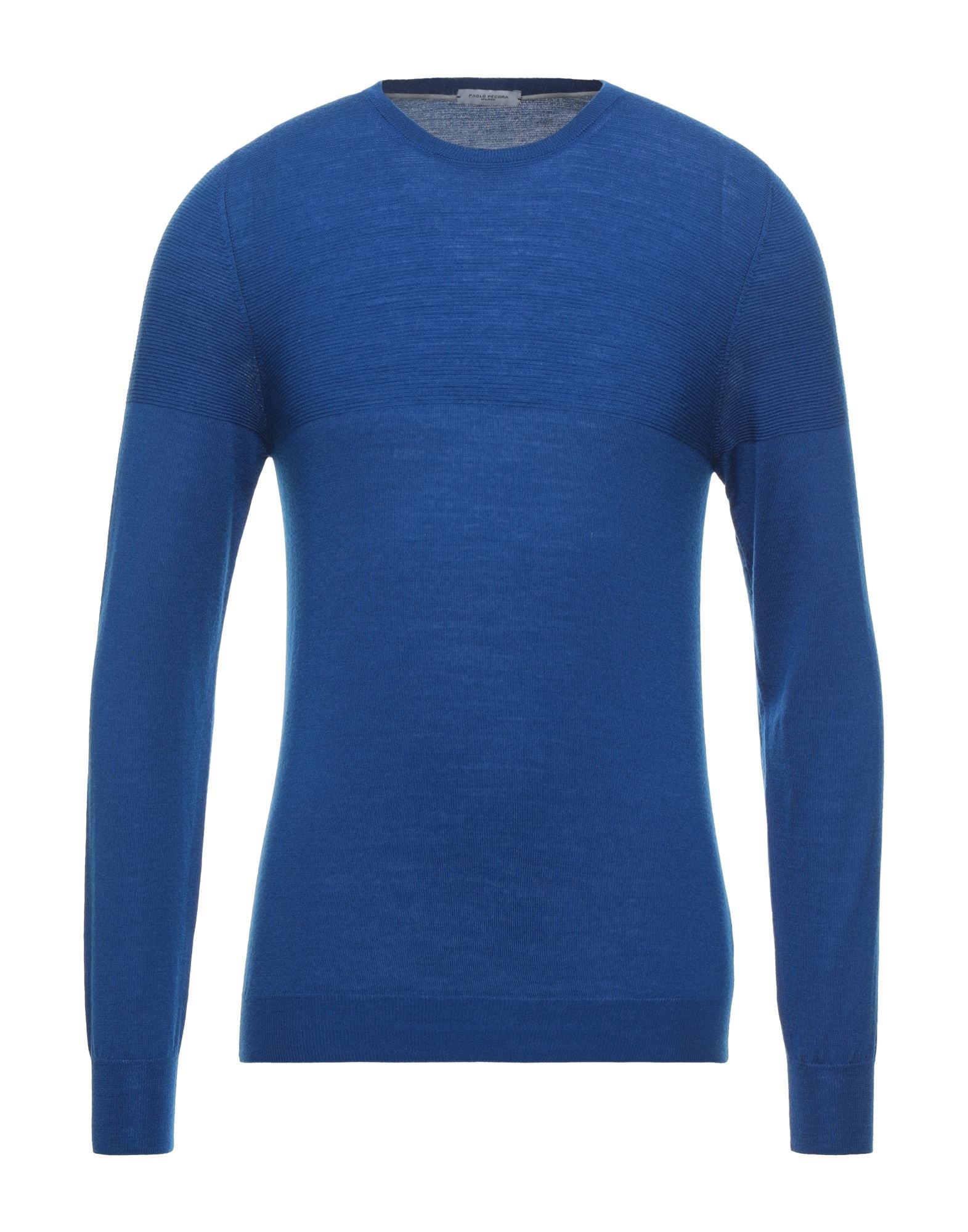 Paolo Pecora Sweaters In Bright Blue
