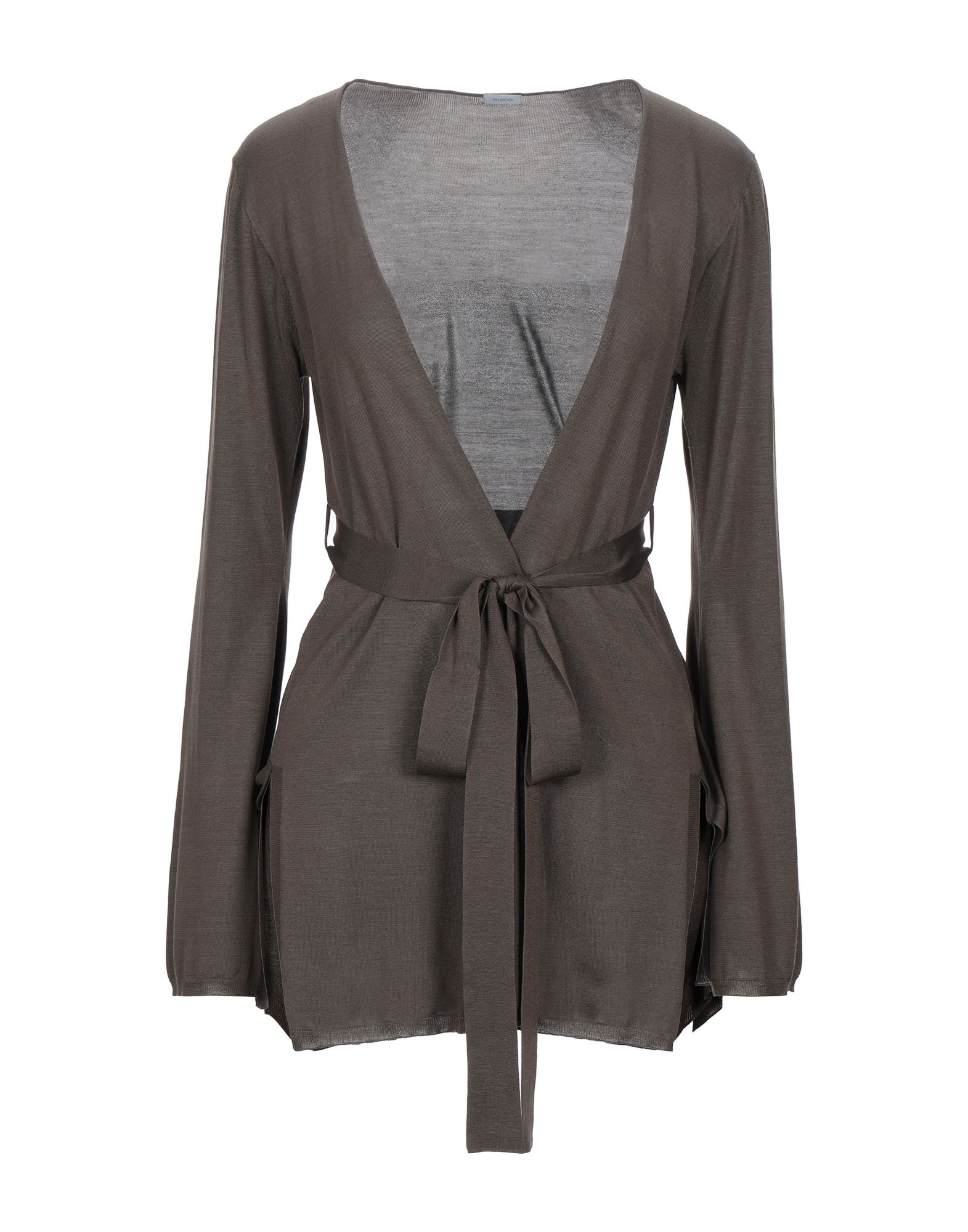 Malo Cardigans In Khaki