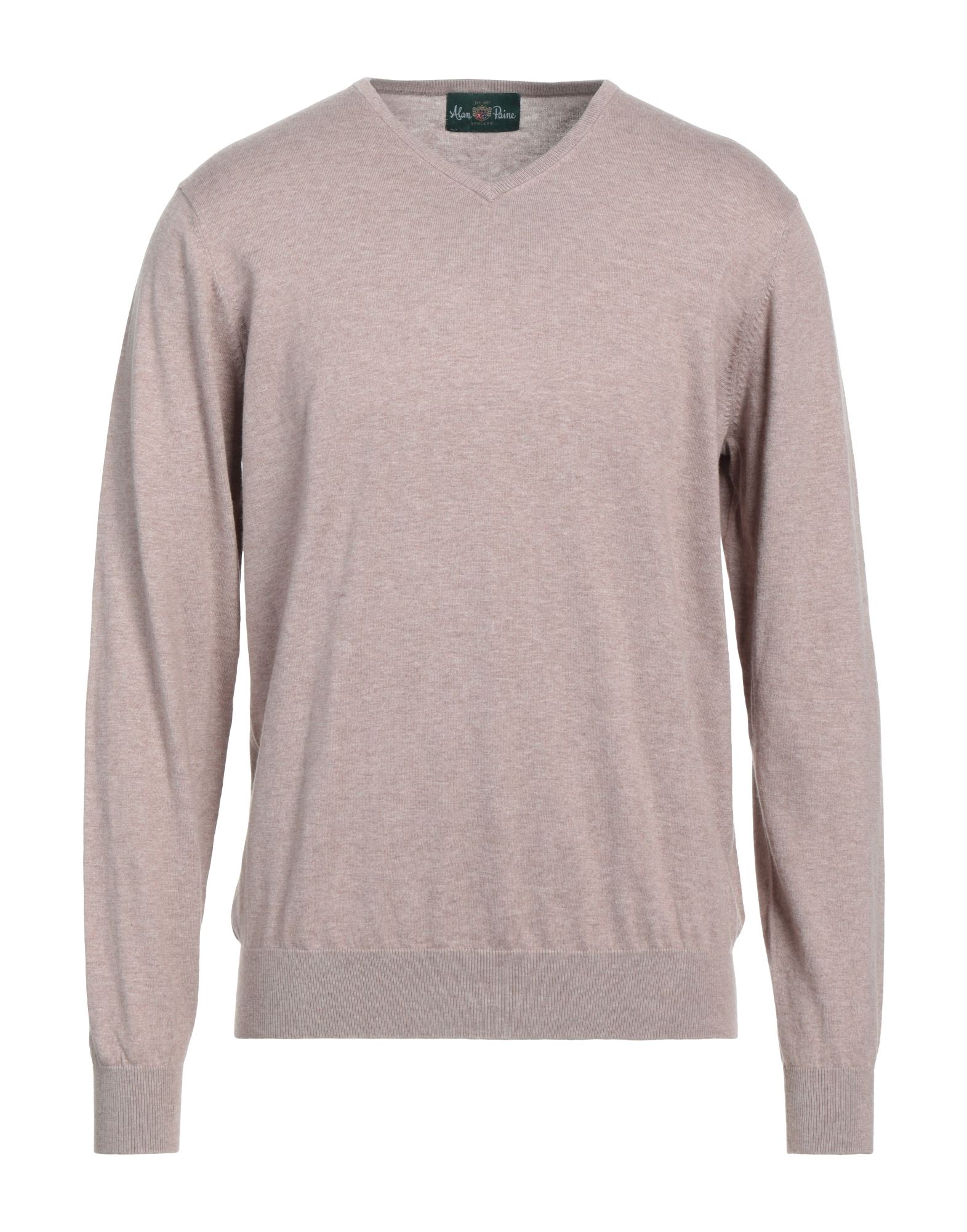 Alan Paine Sweaters In Dove Grey