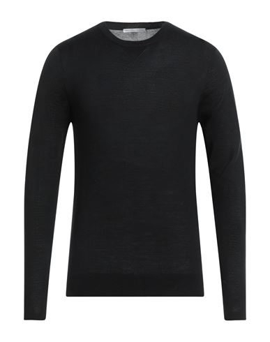 Shop Grey Daniele Alessandrini Man Sweater Black Size 42 Wool, Acrylic
