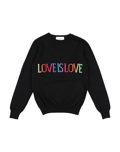 Shop Alberta Ferretti Toddler Girl Sweater Black Size 4 Cotton