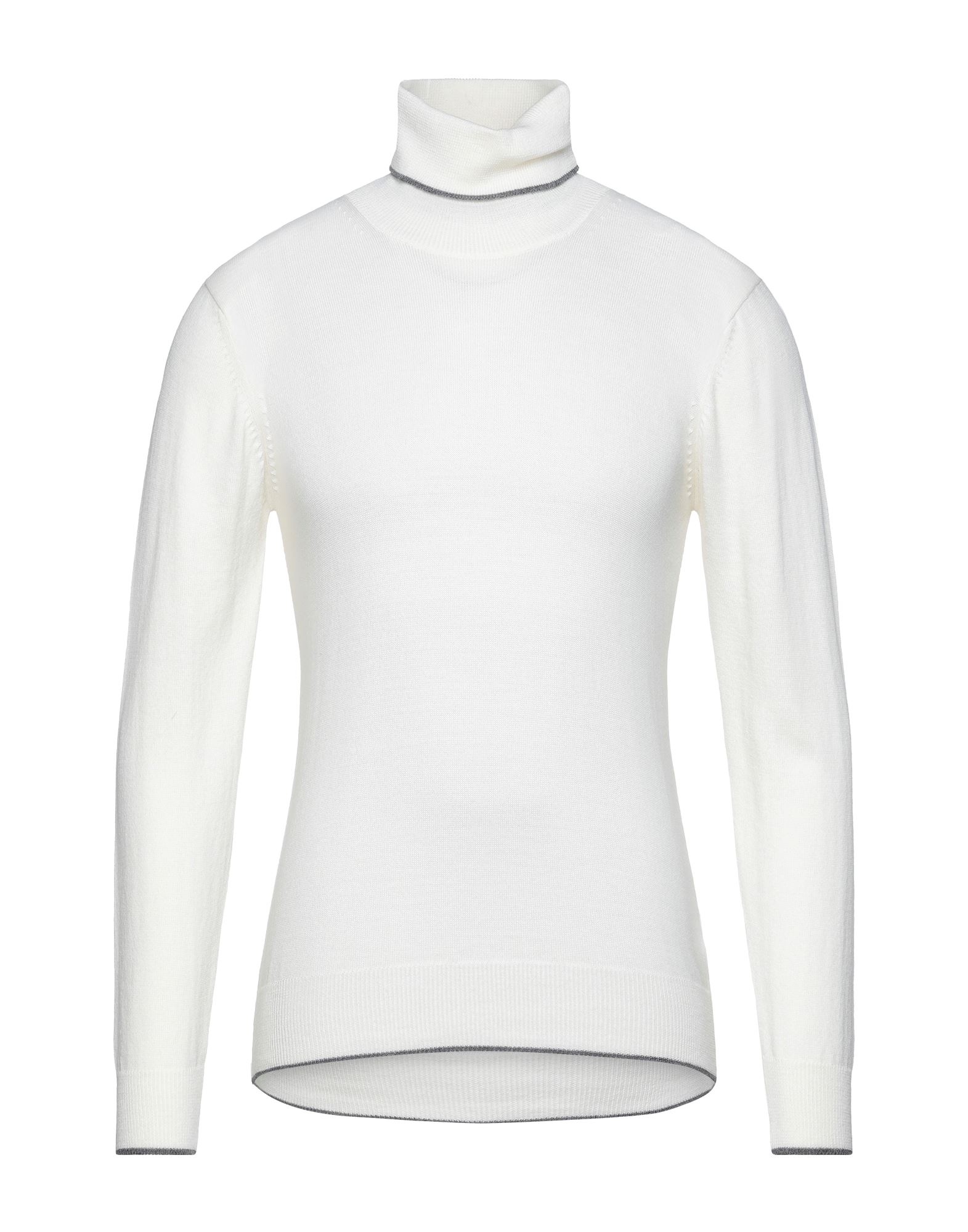 Daniele Alessandrini Homme Turtlenecks In Ivory