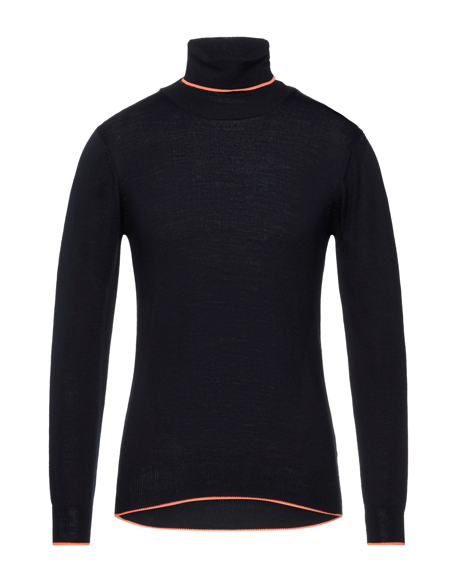 Daniele Alessandrini Homme Turtlenecks In Dark Blue