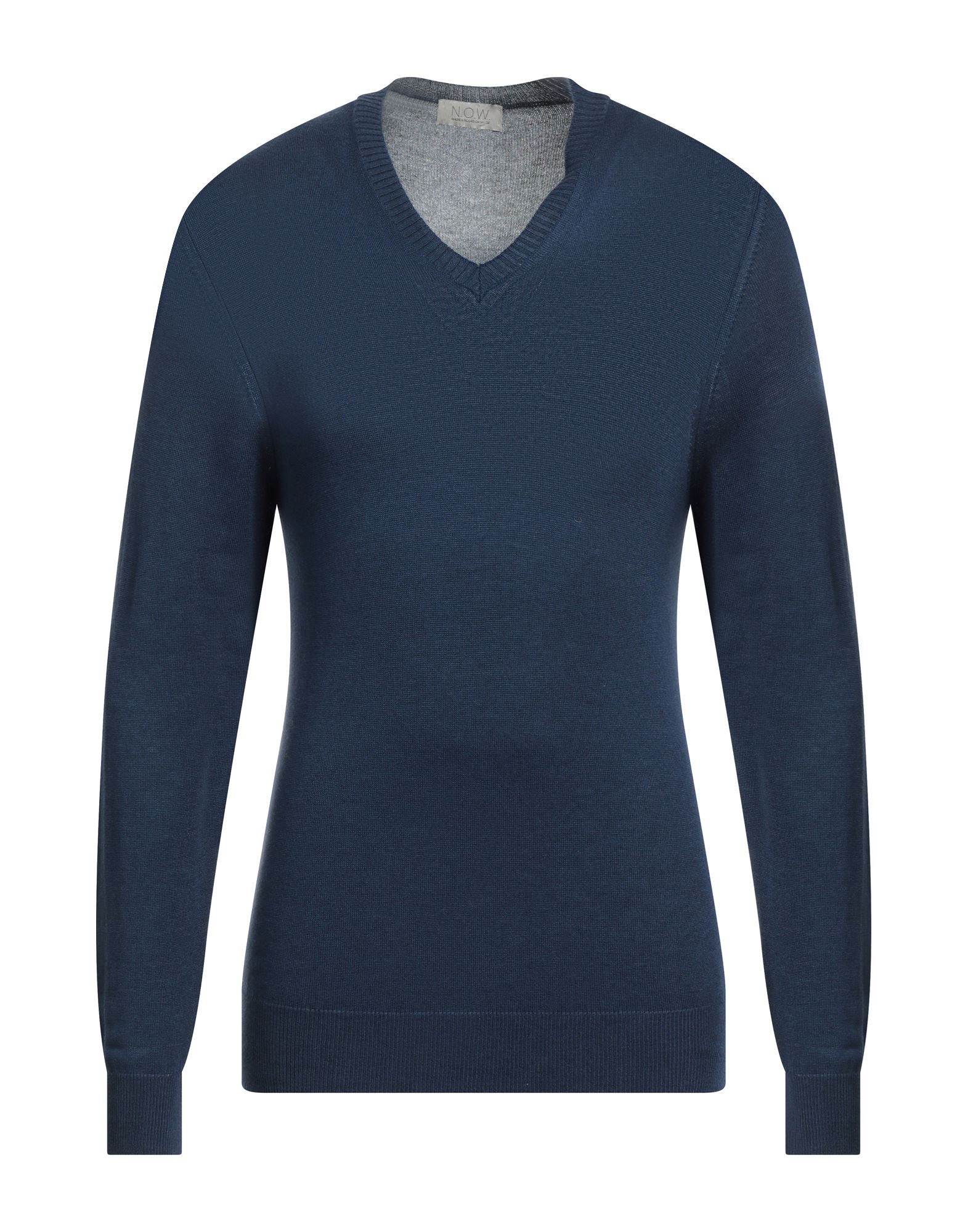 N.o.w. Andrea Rosati Cashmere Sweaters In Navy Blue