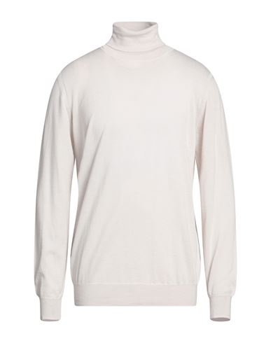 Paolo Pecora Man Turtleneck Beige Size Xxl Wool