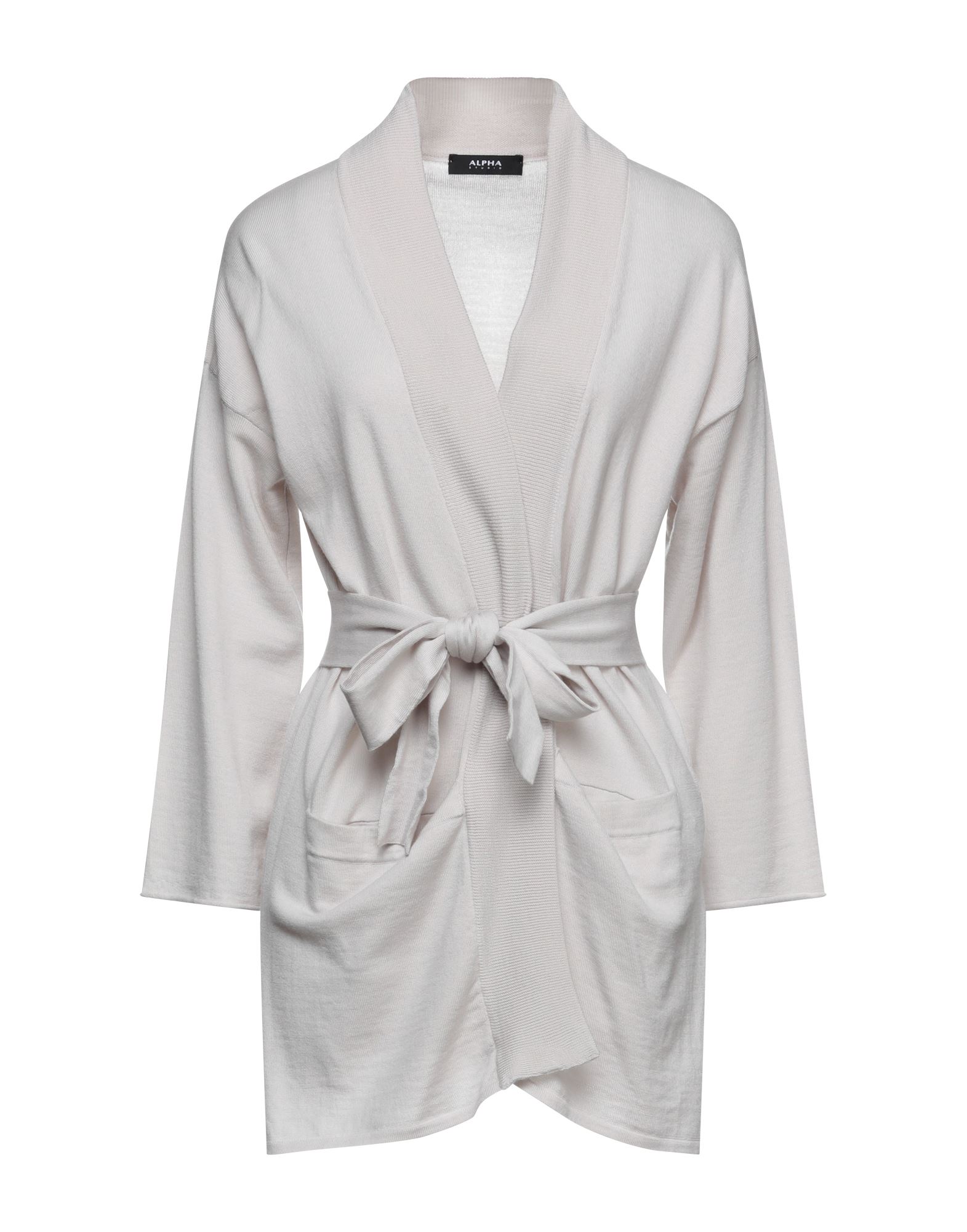 Alpha Studio Cardigans In Ivory