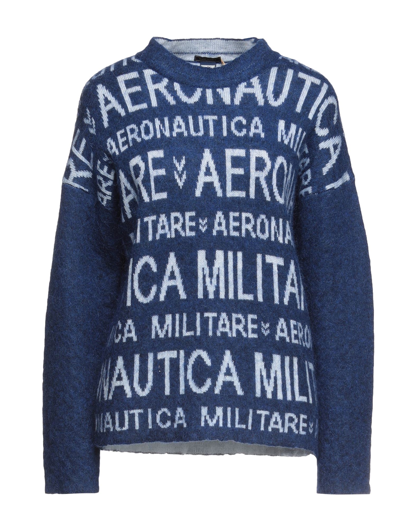 Aeronautica Militare Sweaters In Dark Blue