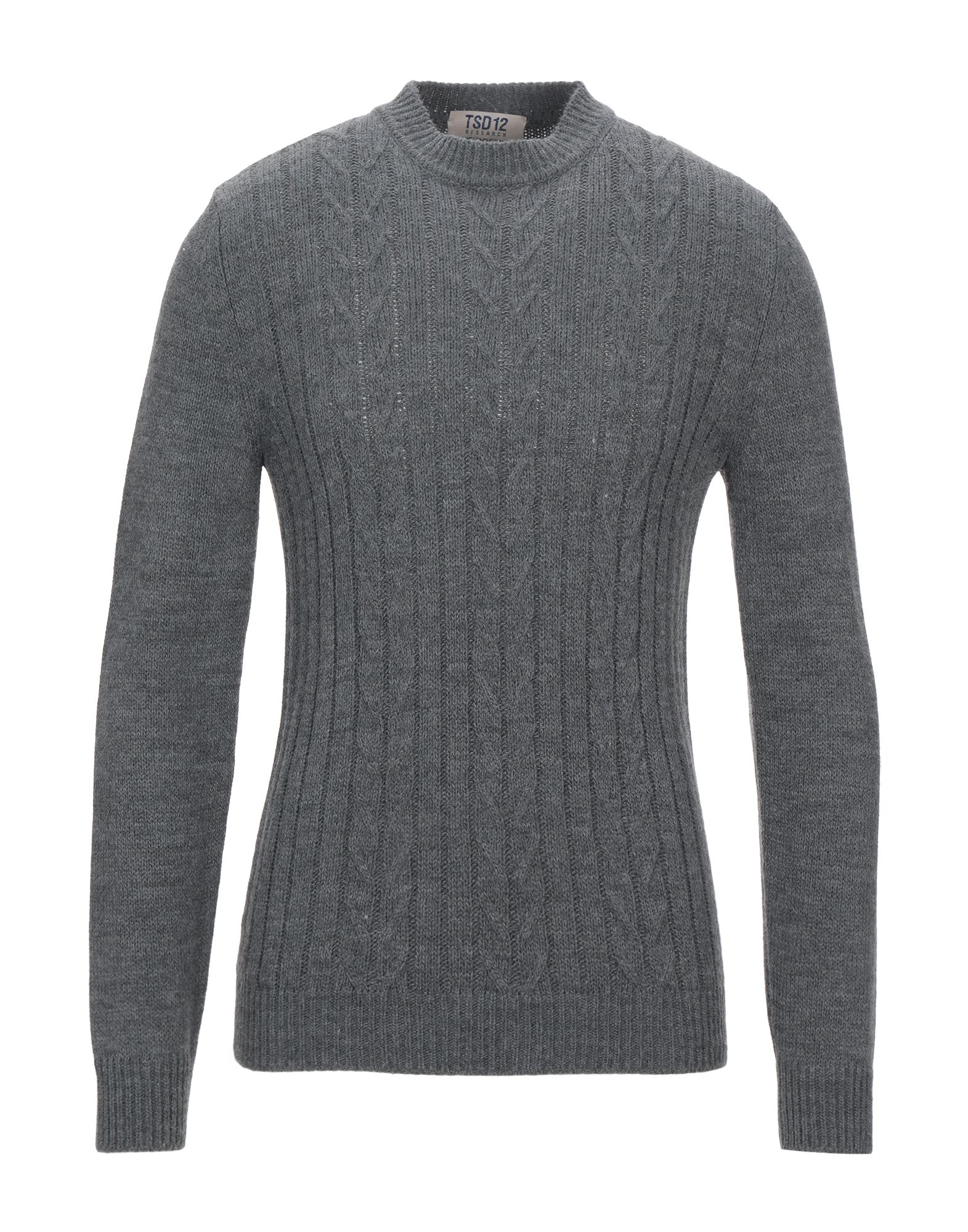Shop Tsd12 Man Sweater Grey Size Xxl Dralon