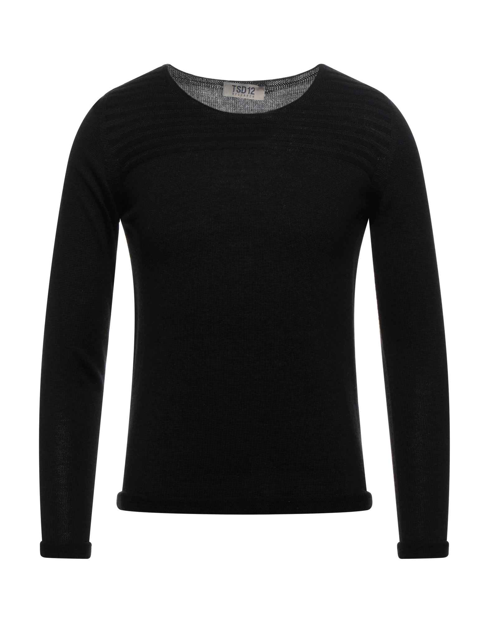 Shop Tsd12 Man Sweater Black Size Xl Merino Wool, Acrylic