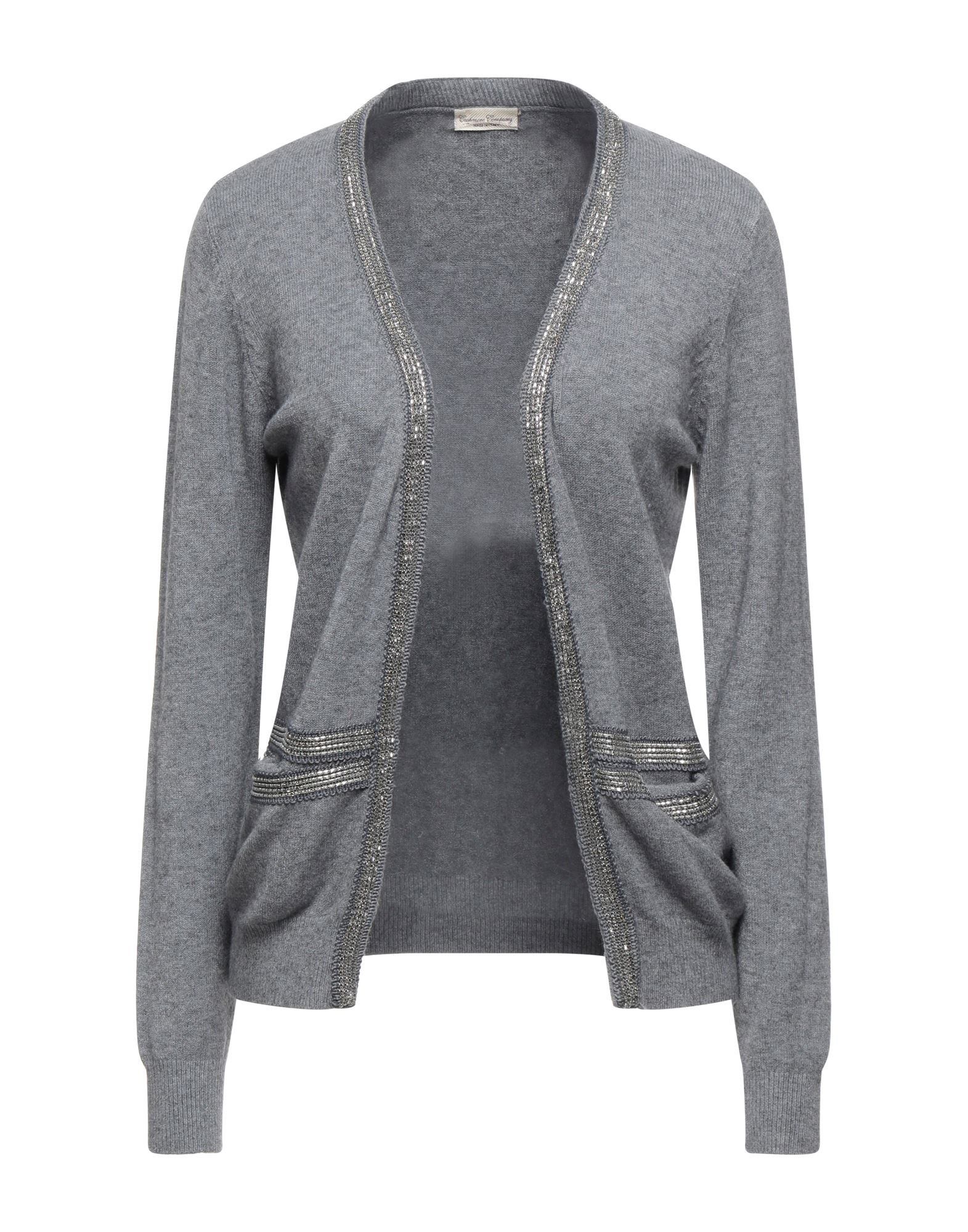 Cashmere Company Cardigans In Grey | ModeSens