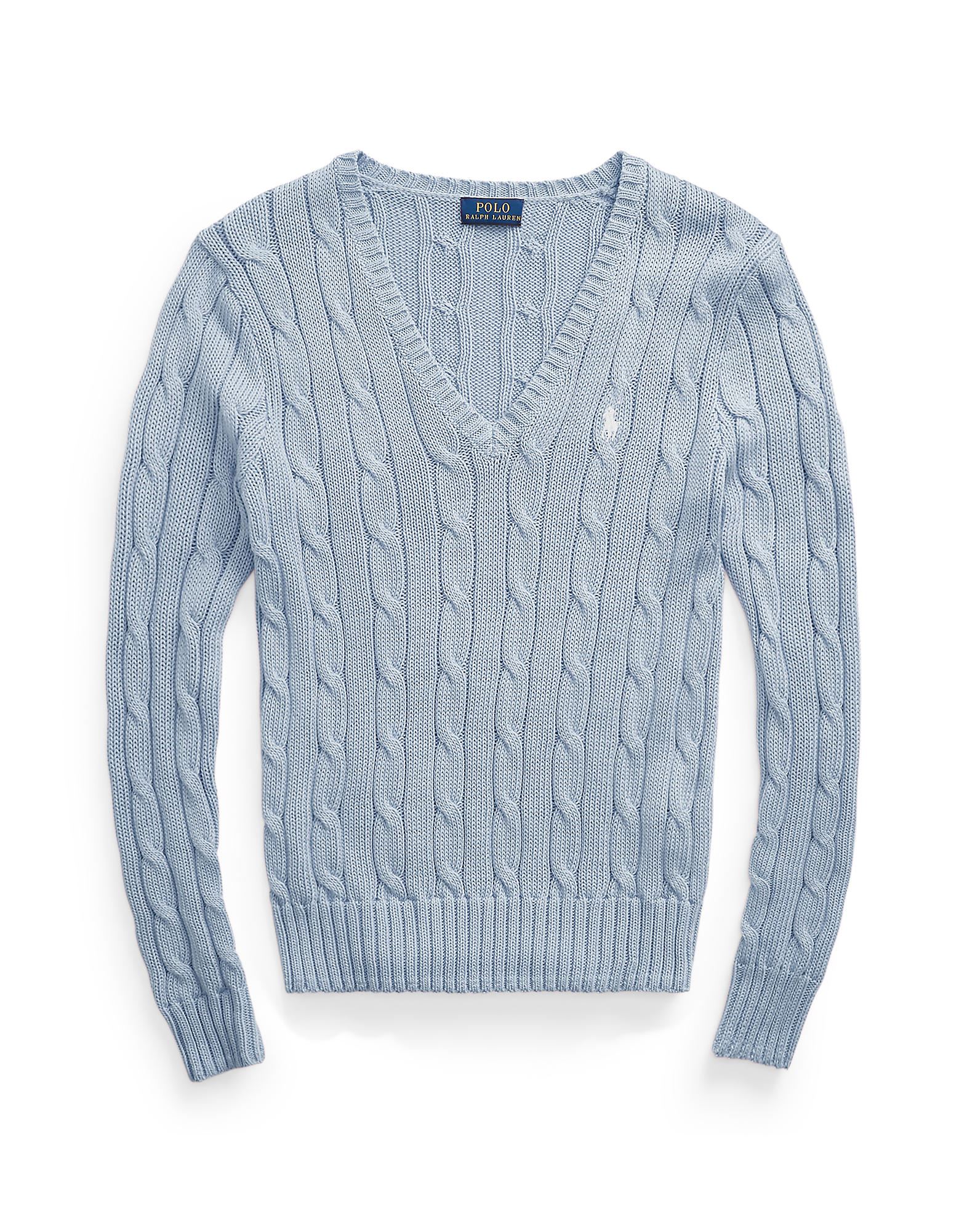 Polo Ralph Lauren Sweaters In Sky Blue
