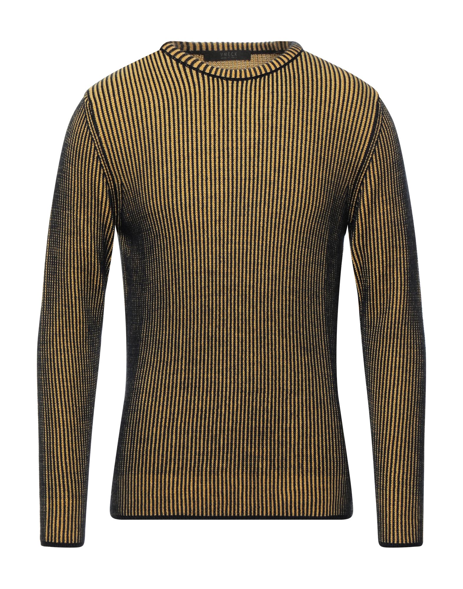 Vneck Sweaters In Yellow