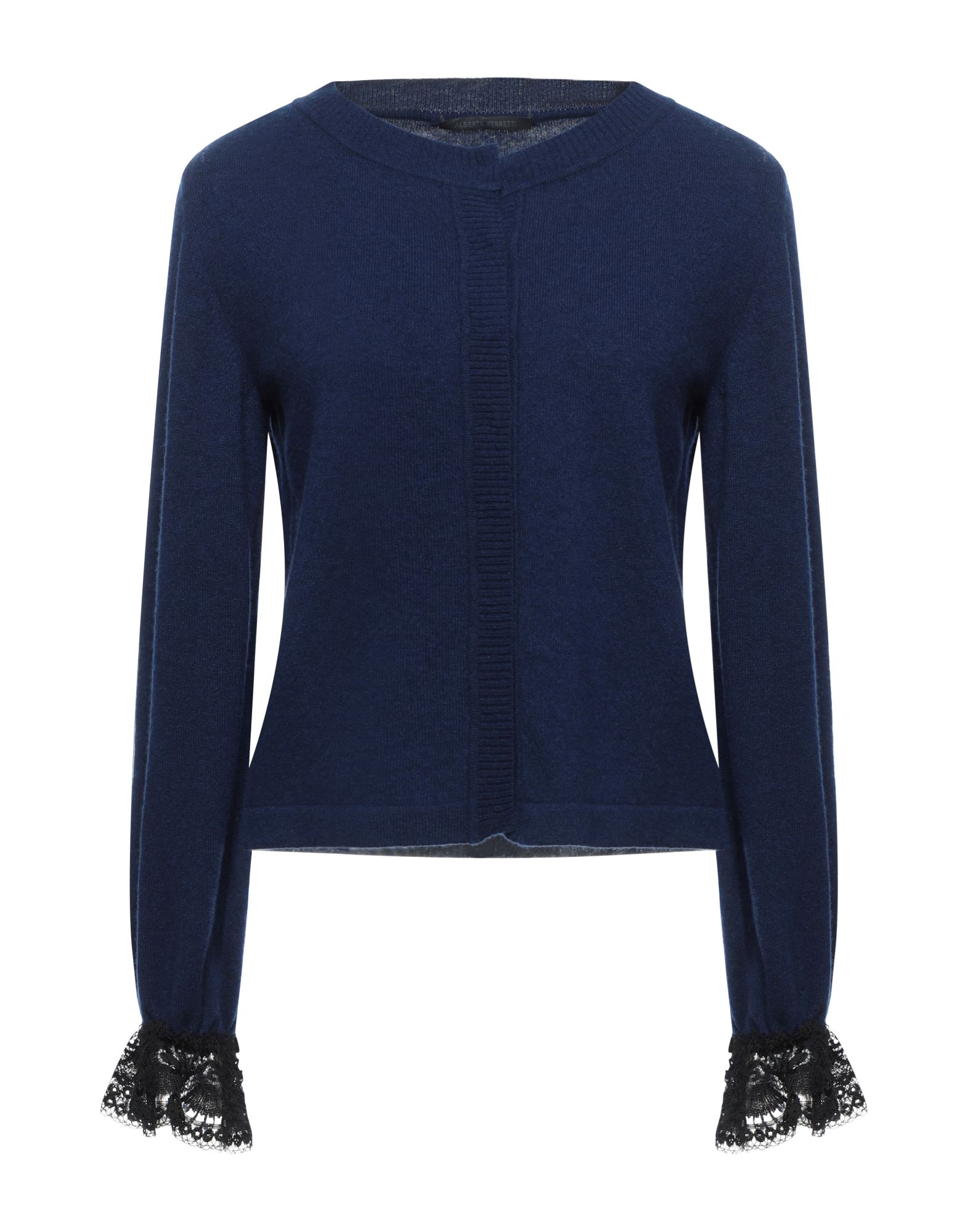 Alberta Ferretti Cardigans In Dark Blue