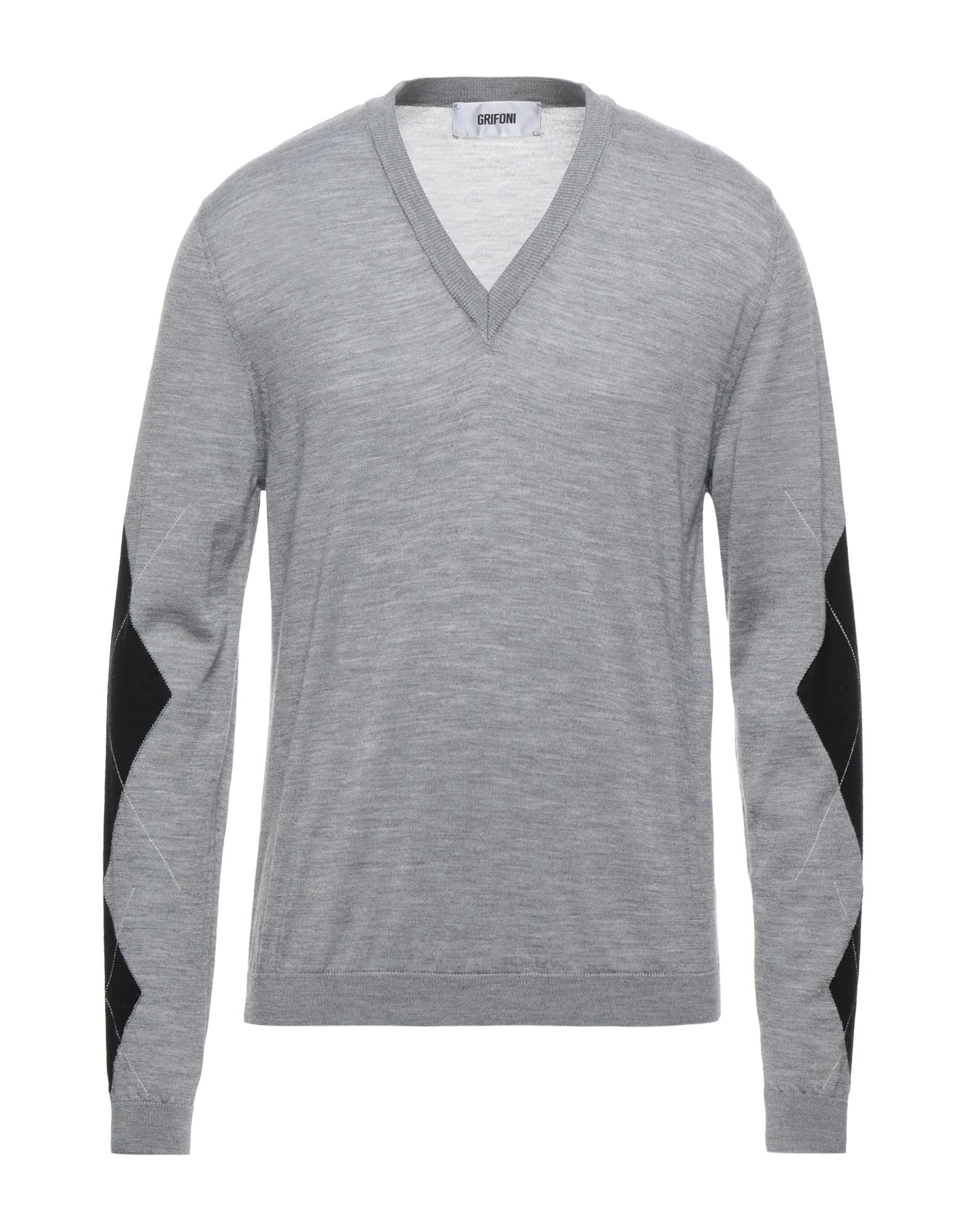 Mauro Grifoni Sweaters In Grey