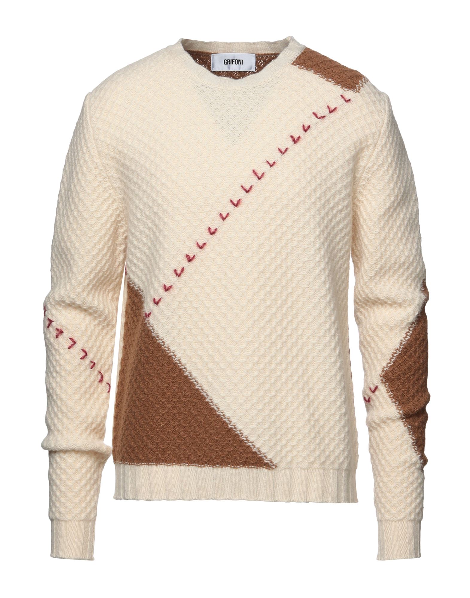 Mauro Grifoni Sweaters In Ivory | ModeSens