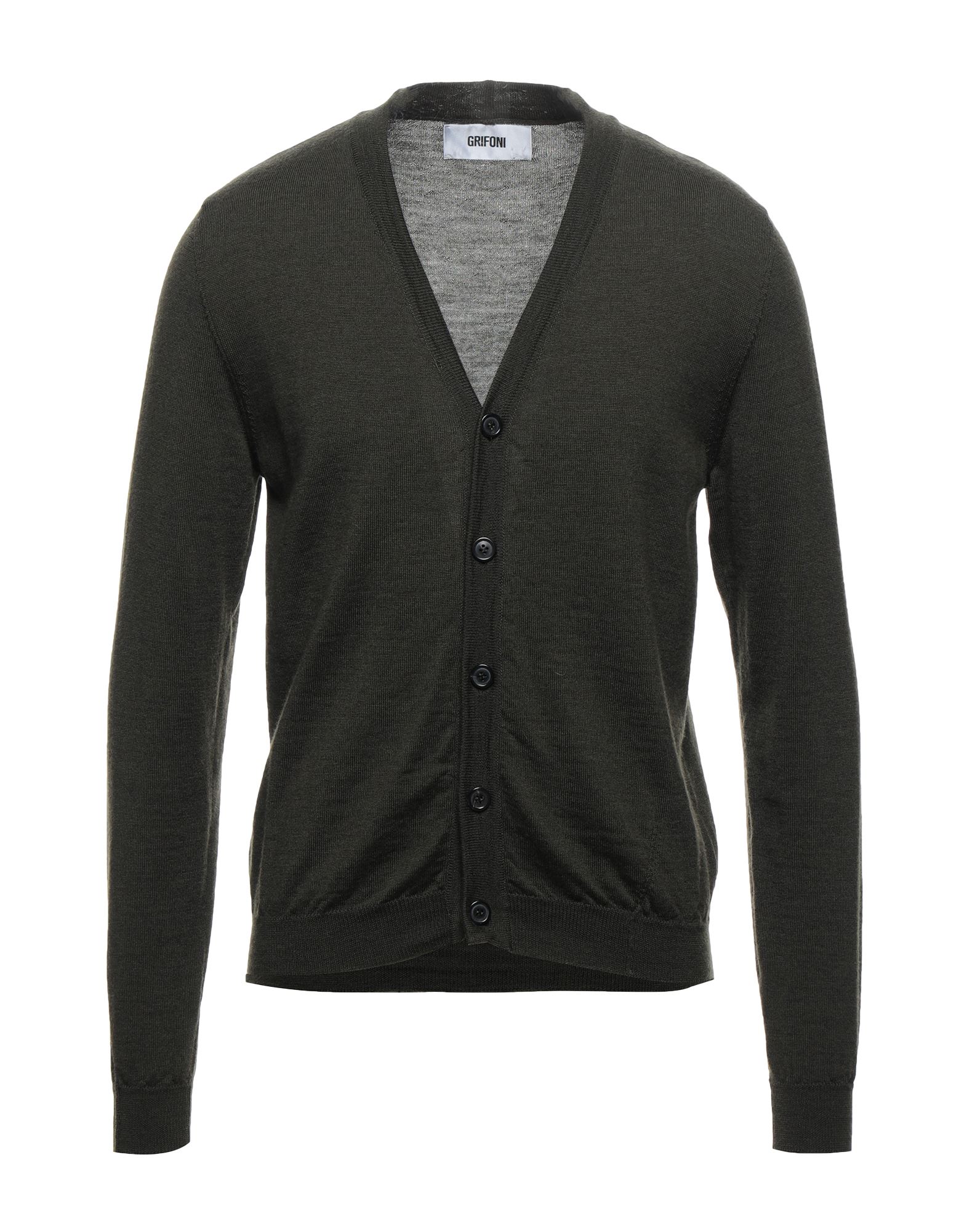 Mauro Grifoni Cardigans In Military Green